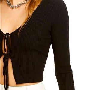 Danielle Bernstein Tie Cardigan Size M weworewhat